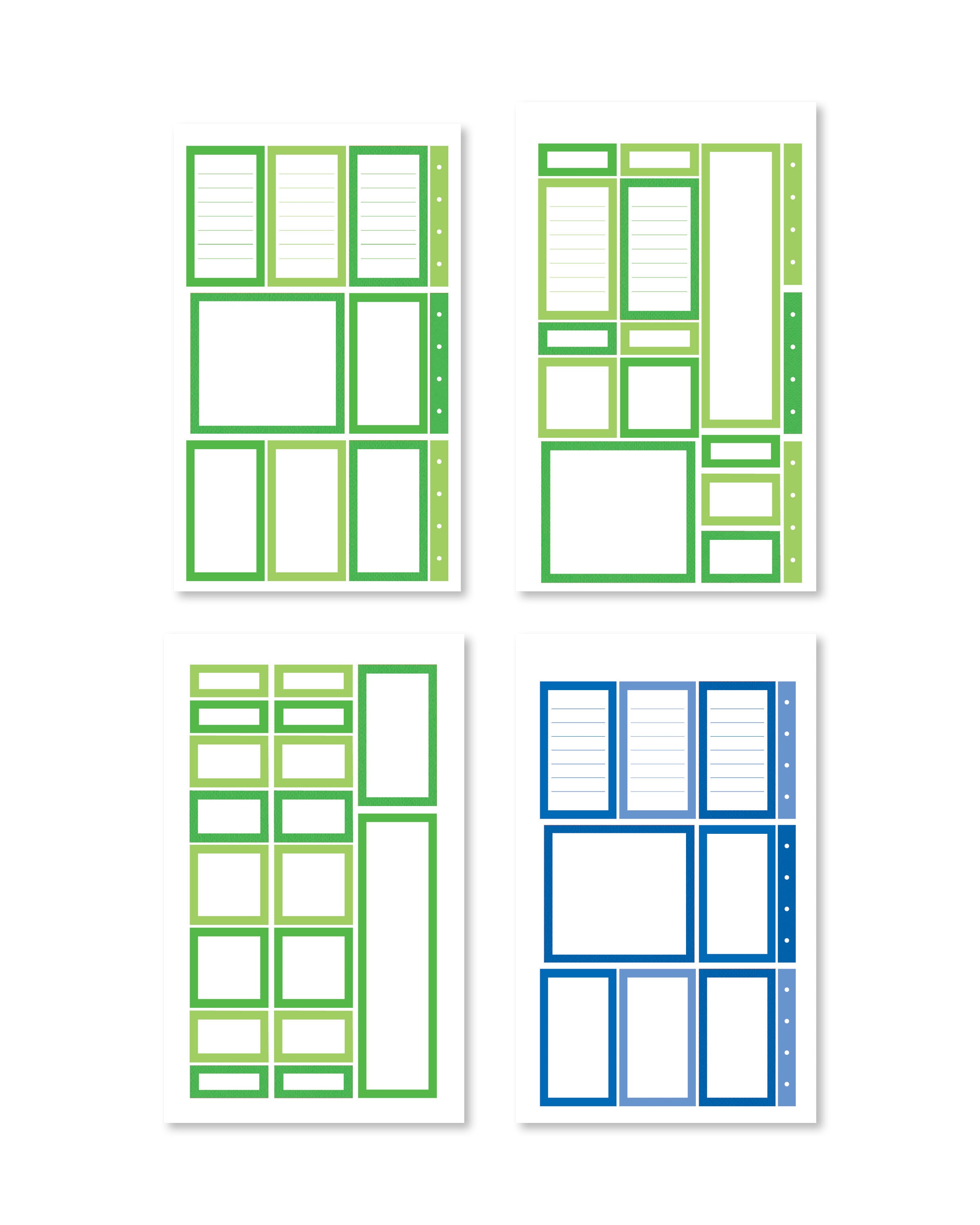 Rainbow Collection Digital Planner Sticker Book - Rongrong DeVoe - Shop Rongrong