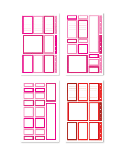 Rainbow Collection Digital Planner Sticker Book - Rongrong DeVoe - Shop Rongrong