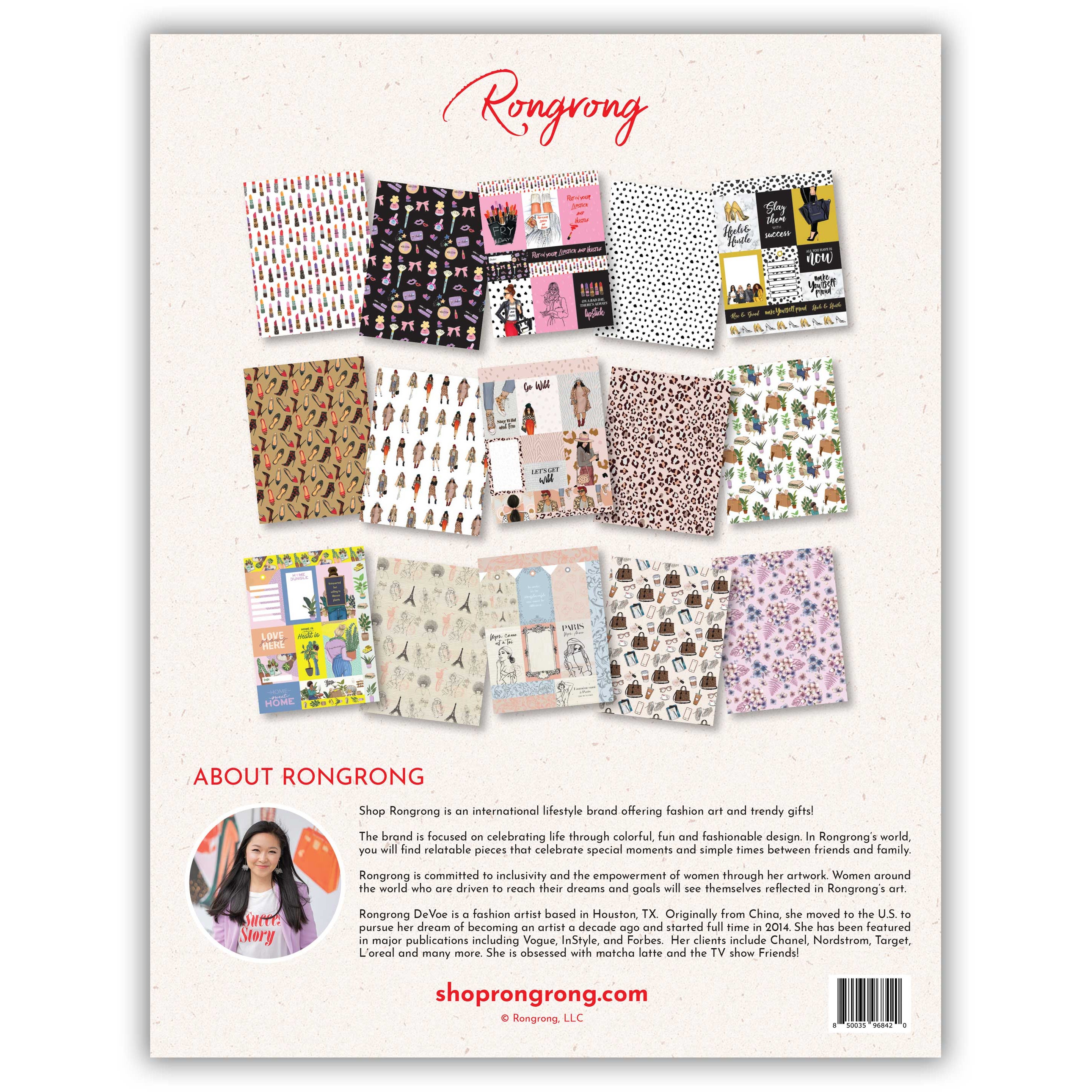 Rongrong Scrapbook pad - Shop Rongrong - Rongrong DeVoe