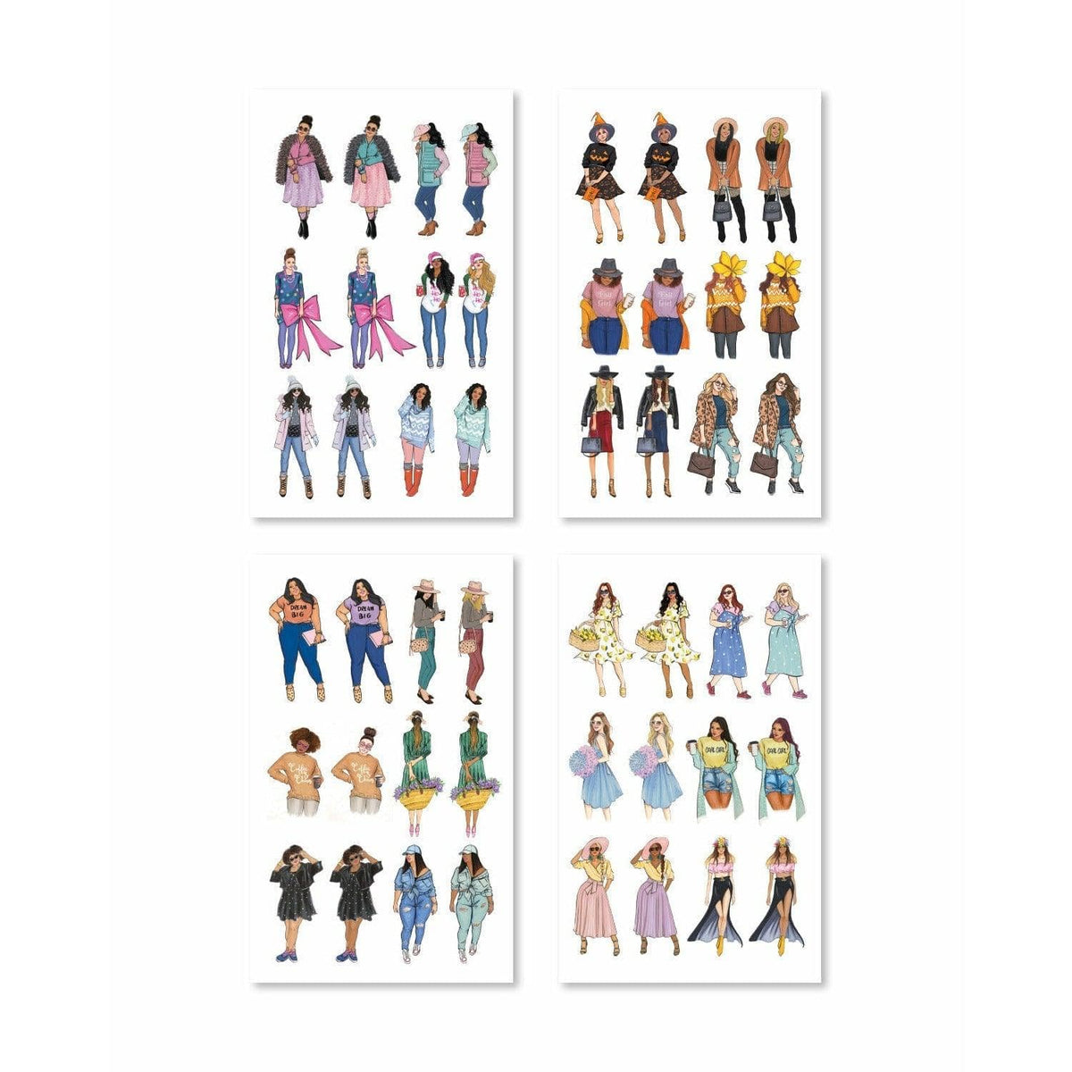 I Can & I Will Seasonal Digital Planner Stickers [DOWNLOAD] - Shop Rongrong