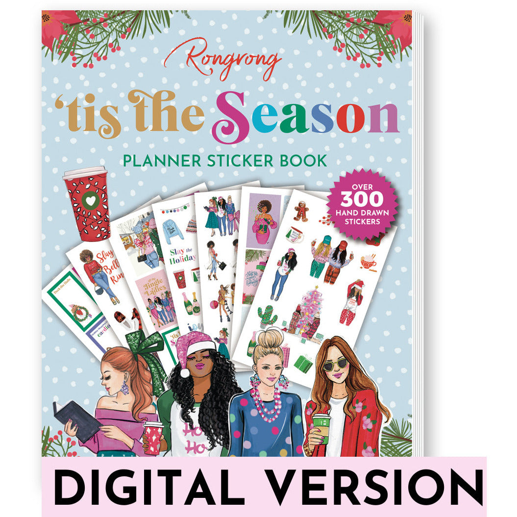 Tis the Season Digital Planner Sticker Book - Shop Rongrong
