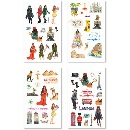 Wanderlust Digital Planner Sticker Book - Rongrong DeVoe - Shop Rongrong