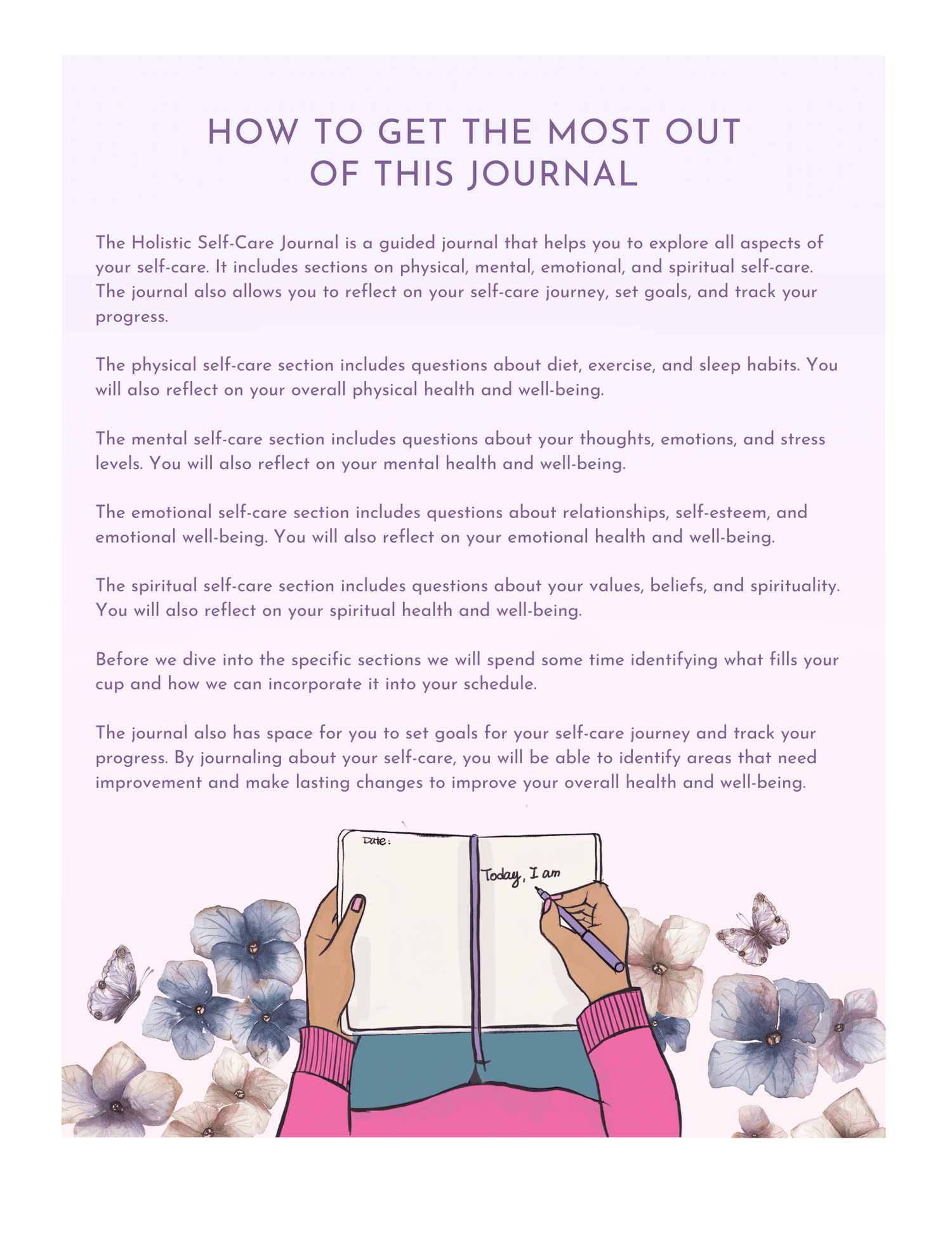 SELF LOVE GUIDED JOURNAL [DOWNLOAD]