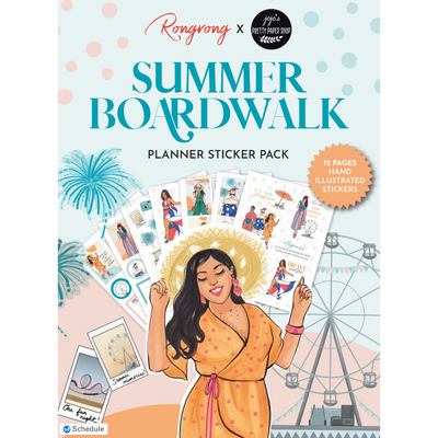 Summer Boardwalk Planner Sticker Pack - Shop Rongrong