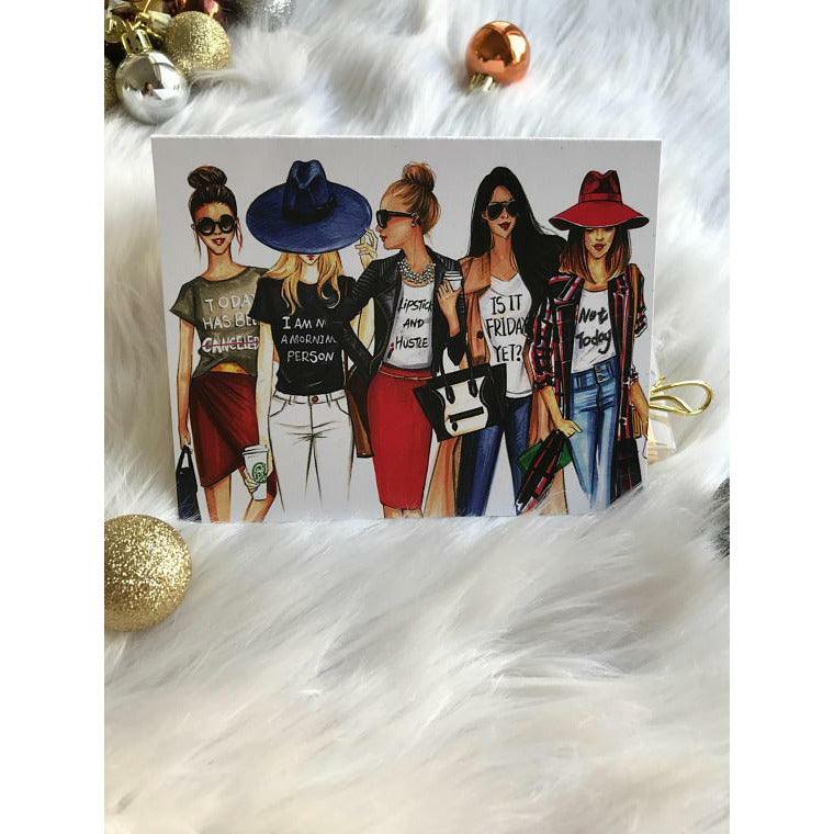 Girl Squad Greeting Card - Shop Rongrong