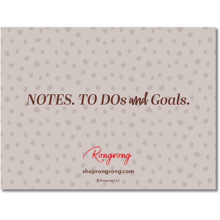 Boss Babe Sticky Note Pad by Rongrong DeVoe- Back Cover