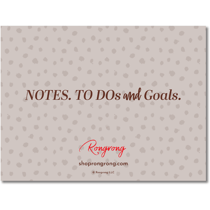 Boss Babe Sticky Note Pad by Rongrong DeVoe- Back Cover