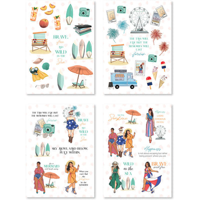 Summer Boardwalk Planner Sticker Pack - Shop Rongrong