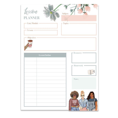 Teacher Lesson Planner - Shop Rongrong