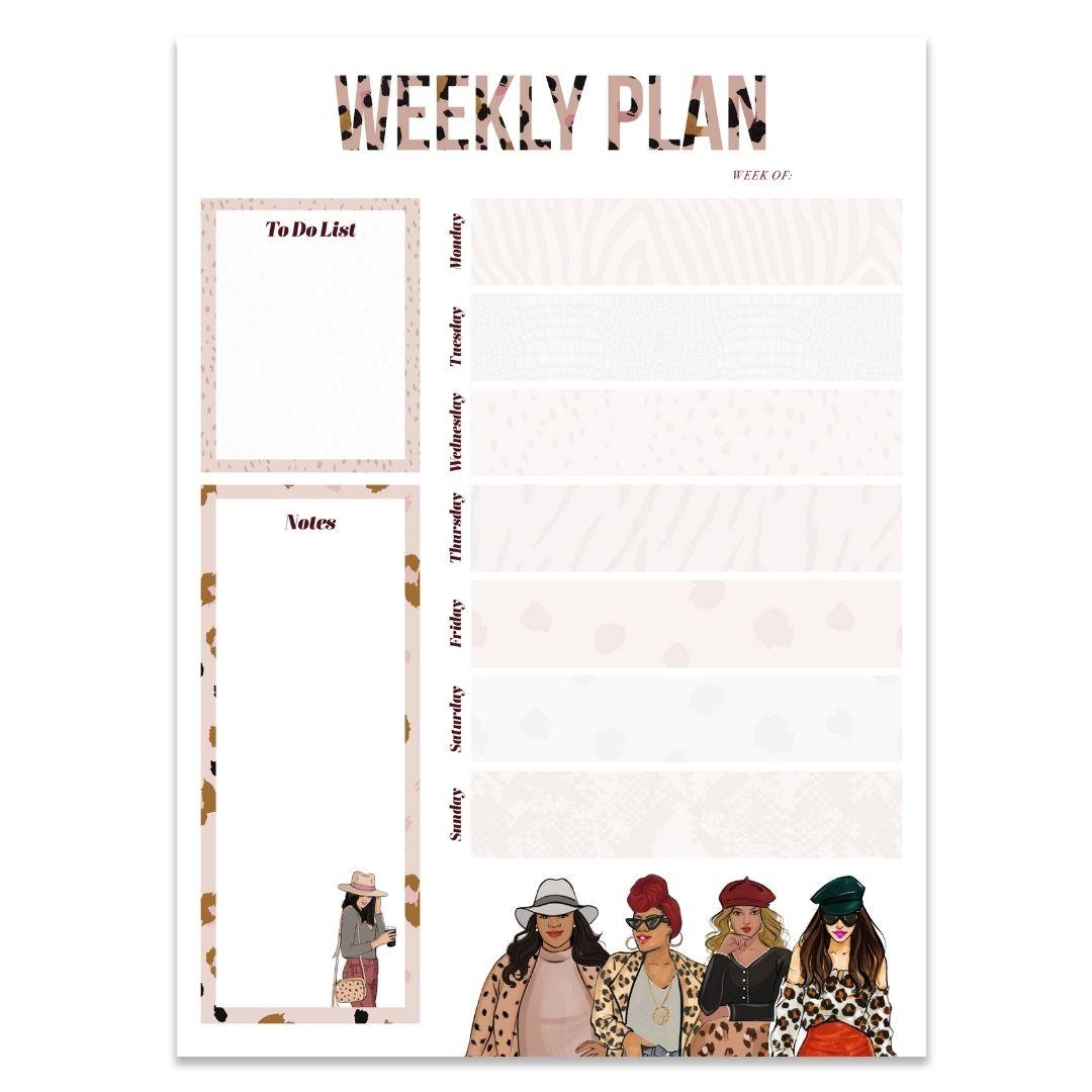 Wild thing weekly planner - Shop Rongrong