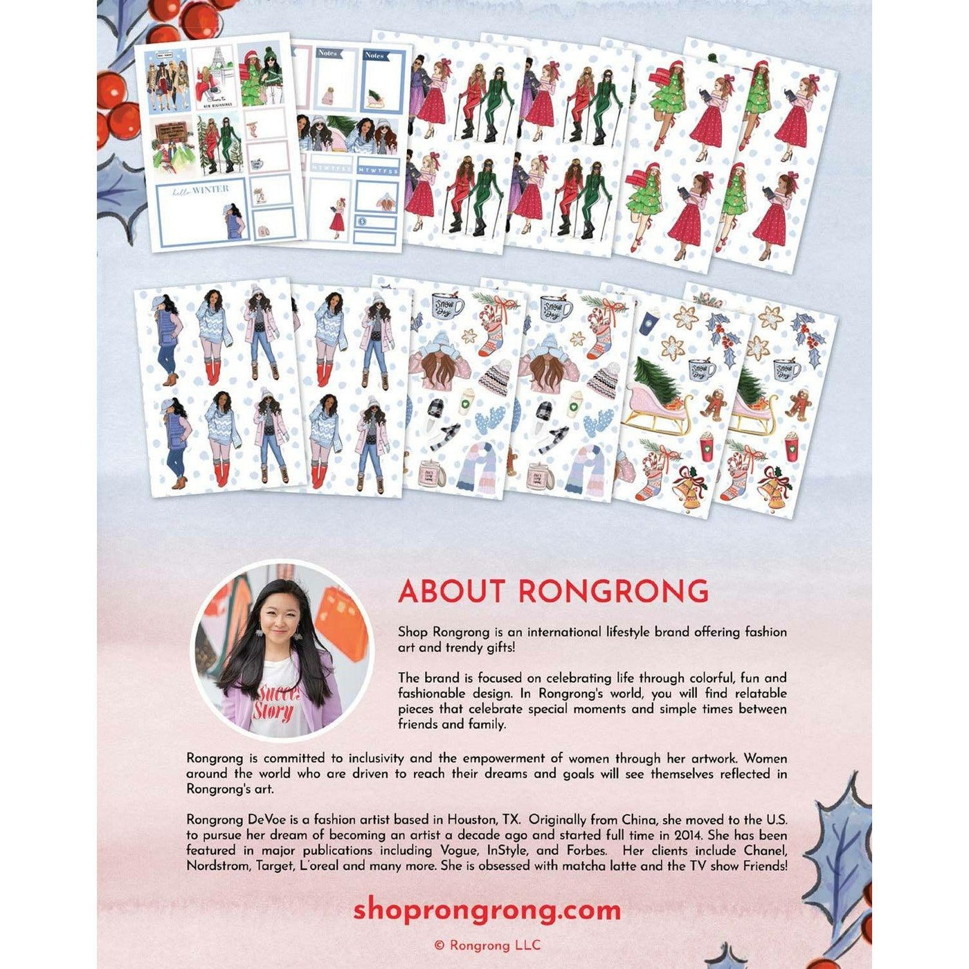Winterland Sticker Pack - Shop Rongrong