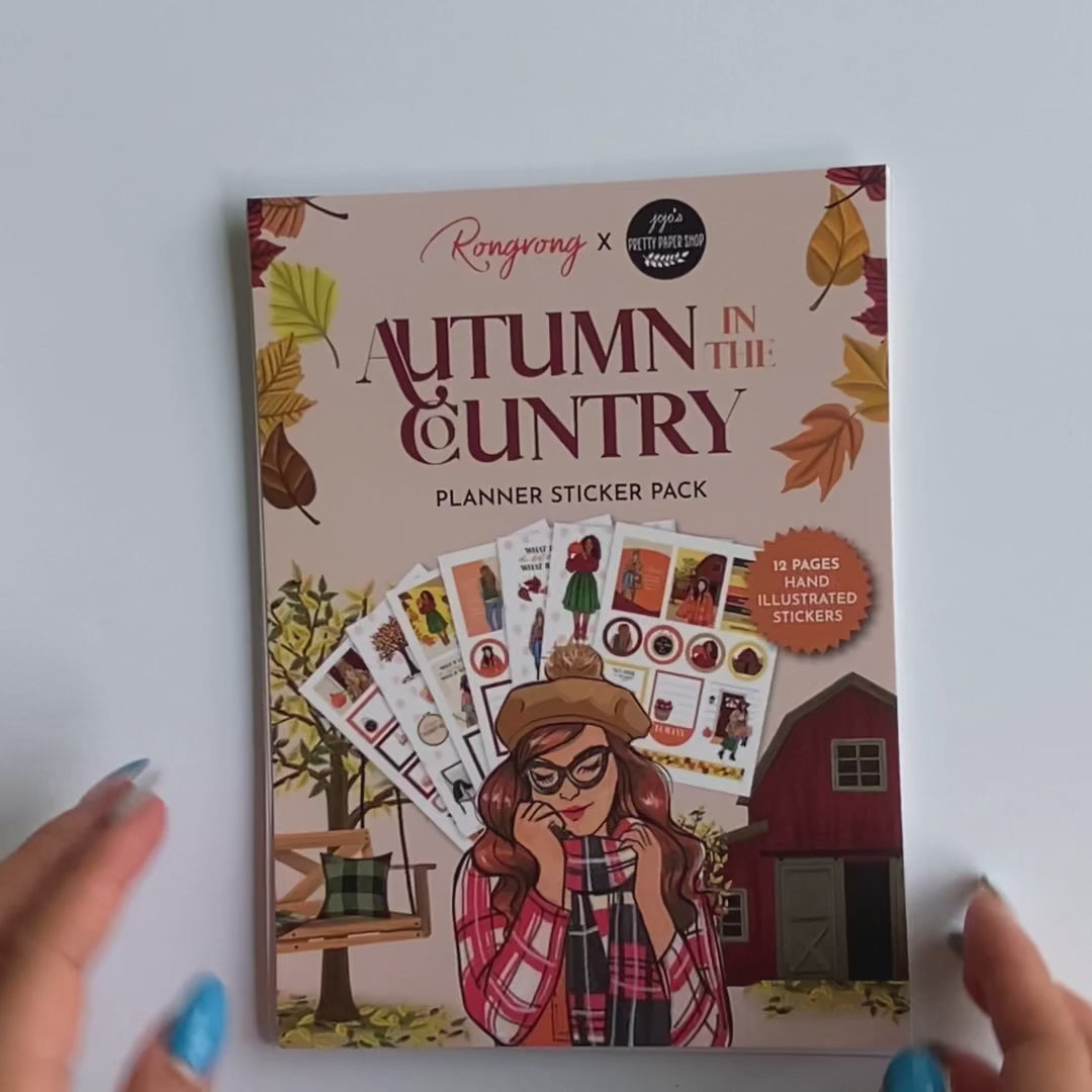 Autumn In the Country Digital Planner Stickers [DOWNLOAD]