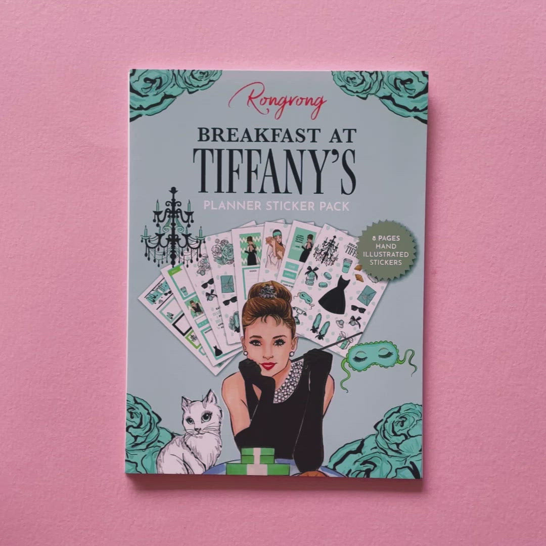 Breakfast At Tiffany's Digital Planner Stickers [DOWNLOAD]