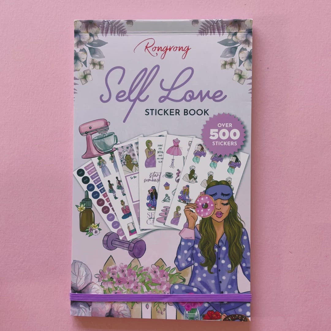 Self Love Planner Sticker Book [DIGITAL DOWNLOAD]