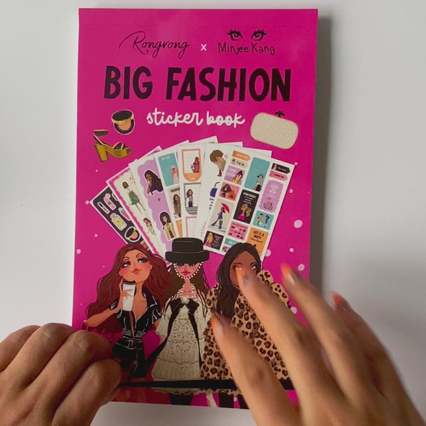 Big Fashion Sticker Book, Decorative Stickers