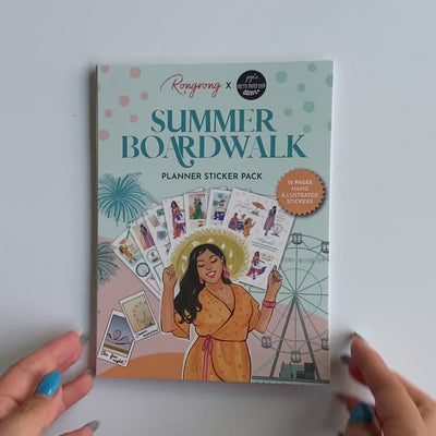 Summer Boardwalk Planner Sticker Pack - Shop Rongrong