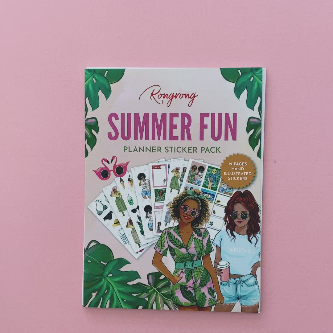 Summer Fun hotsell Happy Planner Stickerbook