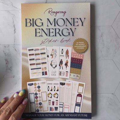 Big Money Energy Planner Sticker Book [EVERYDAY LINE]