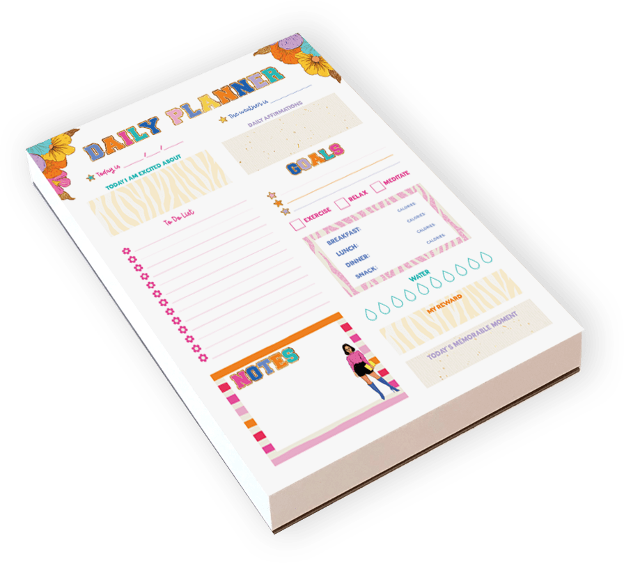 goal girl planning sheet set - digital download - Shop Rongrong