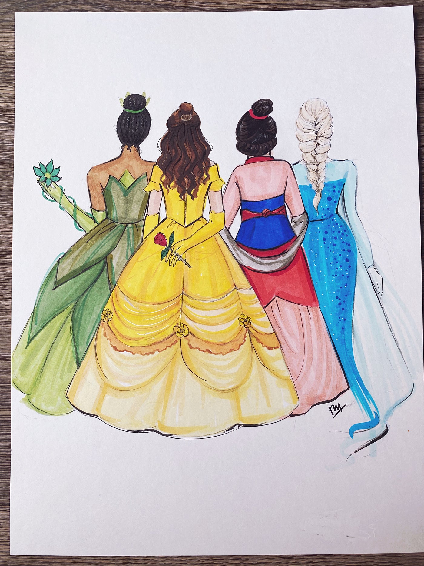 Princesses Original Art
