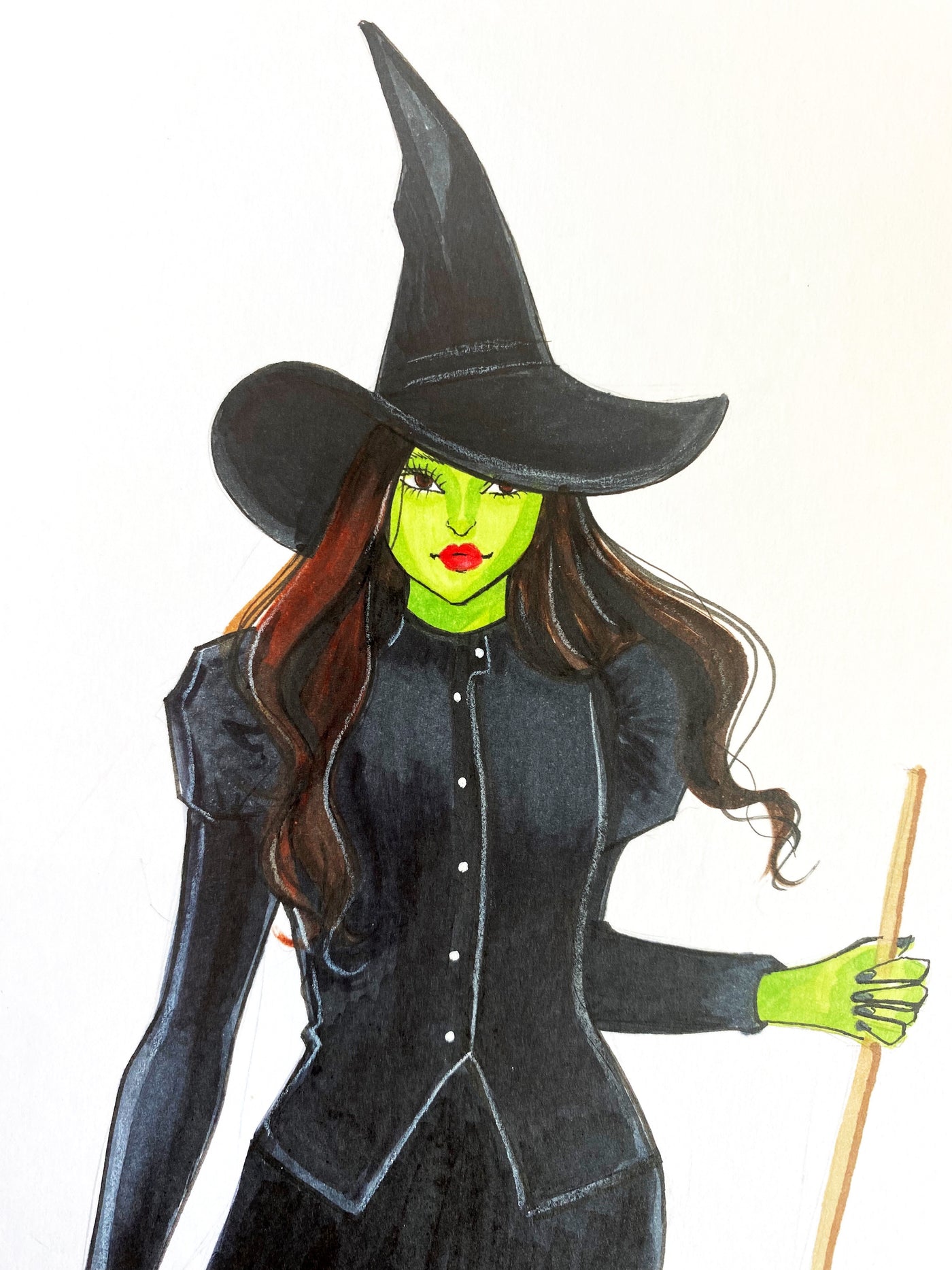 Wicked Witch Inspired Original Art