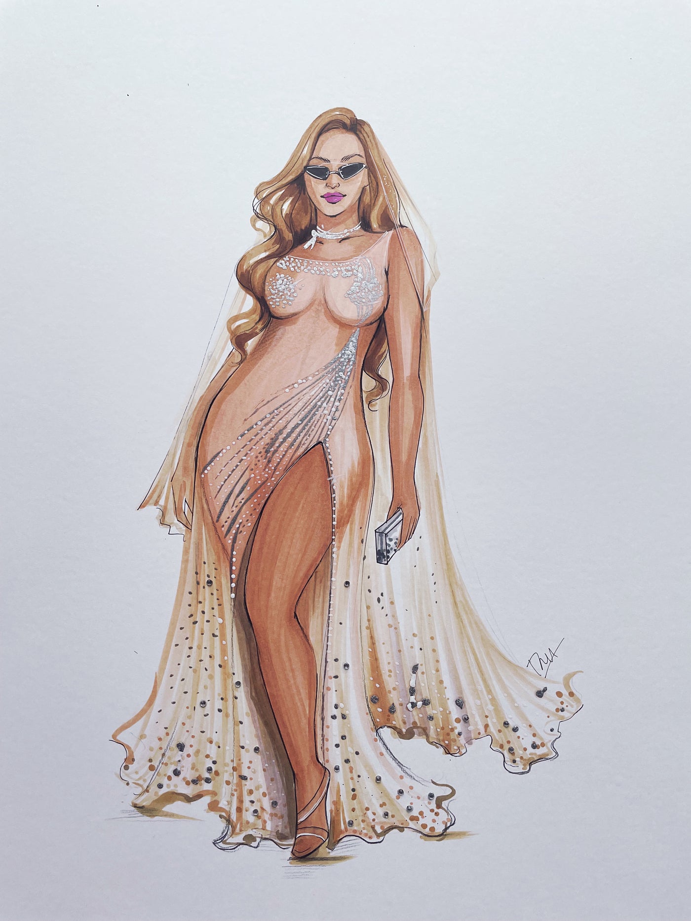 Beyoncé - Renaissance Original Art