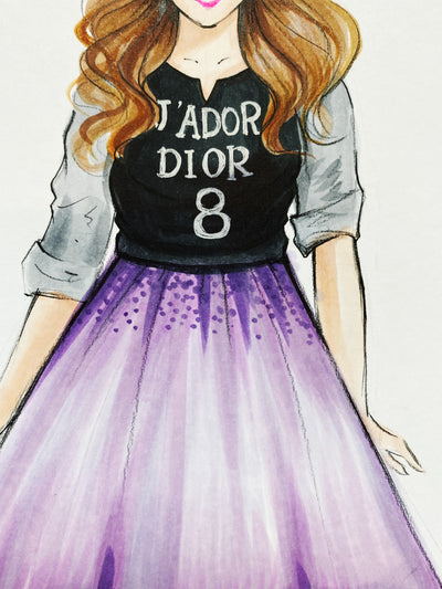 Carrie Bradshaw Original Art
