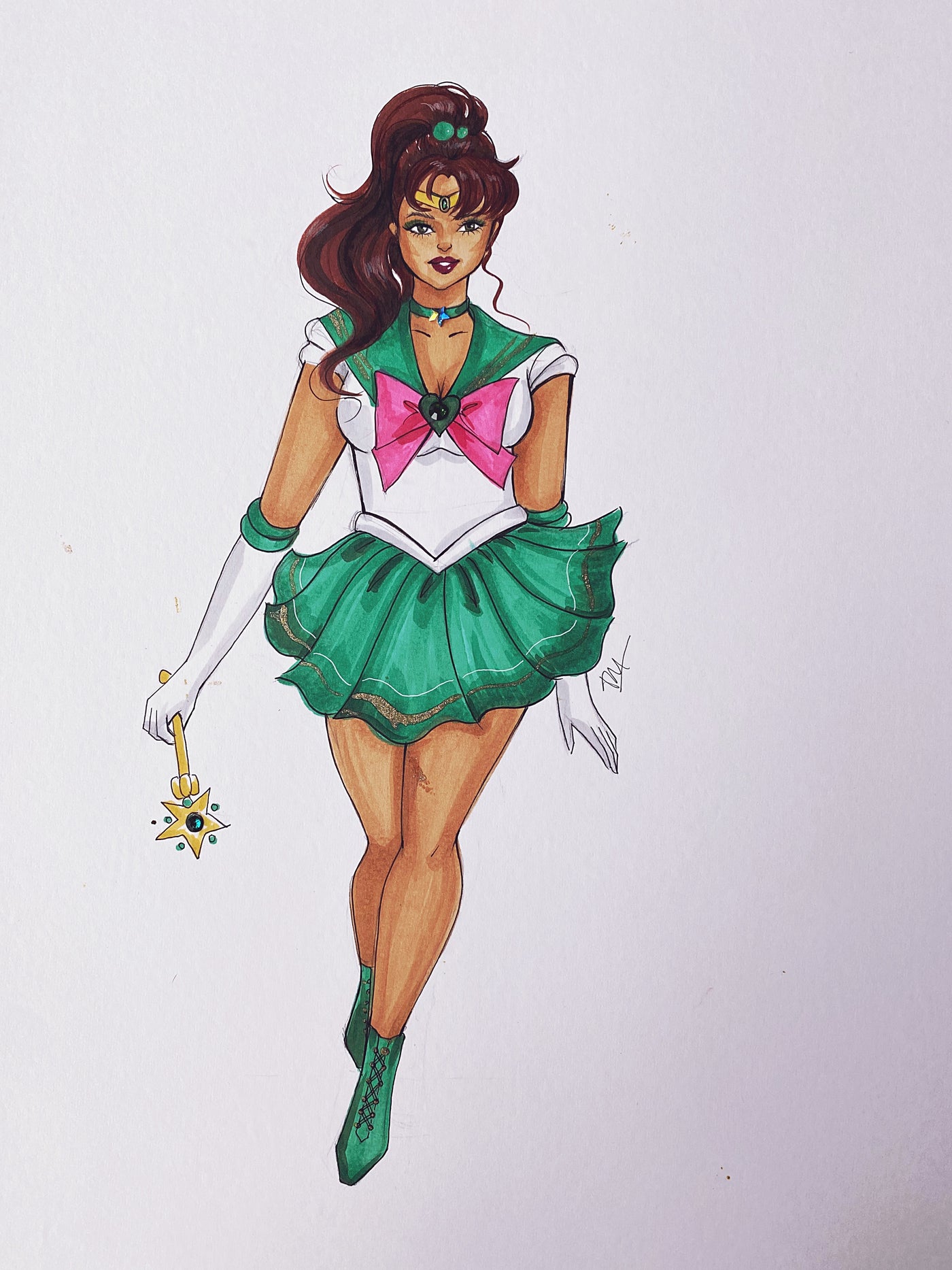 Sailor Jupiter Original Artwork