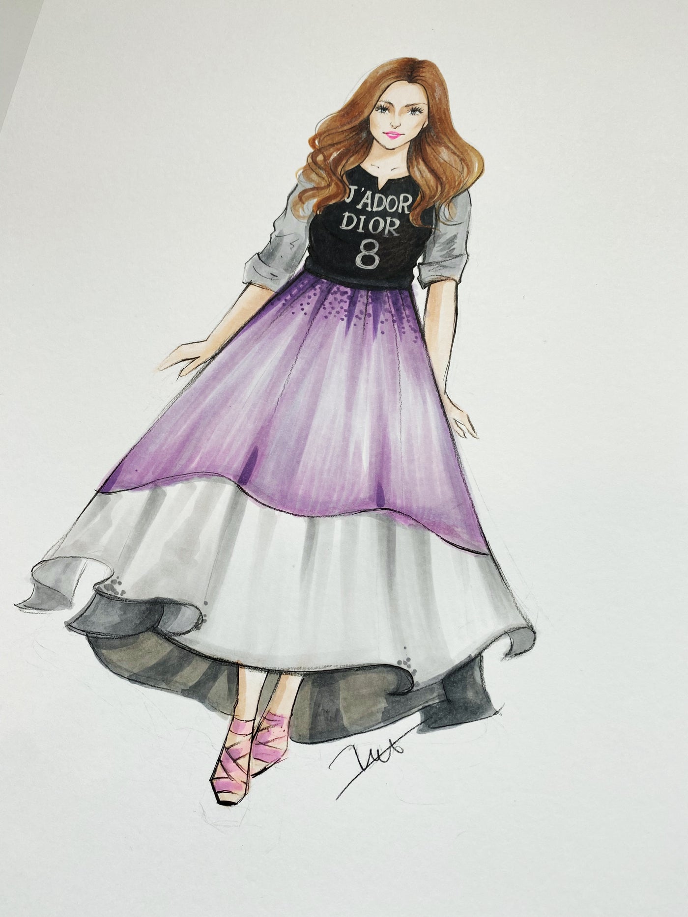 Carrie Bradshaw Original Art