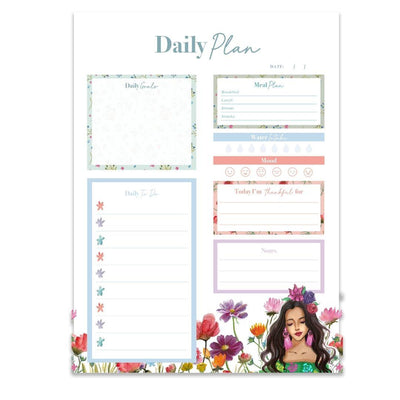 Flower child daily planner - Shop Rongrong