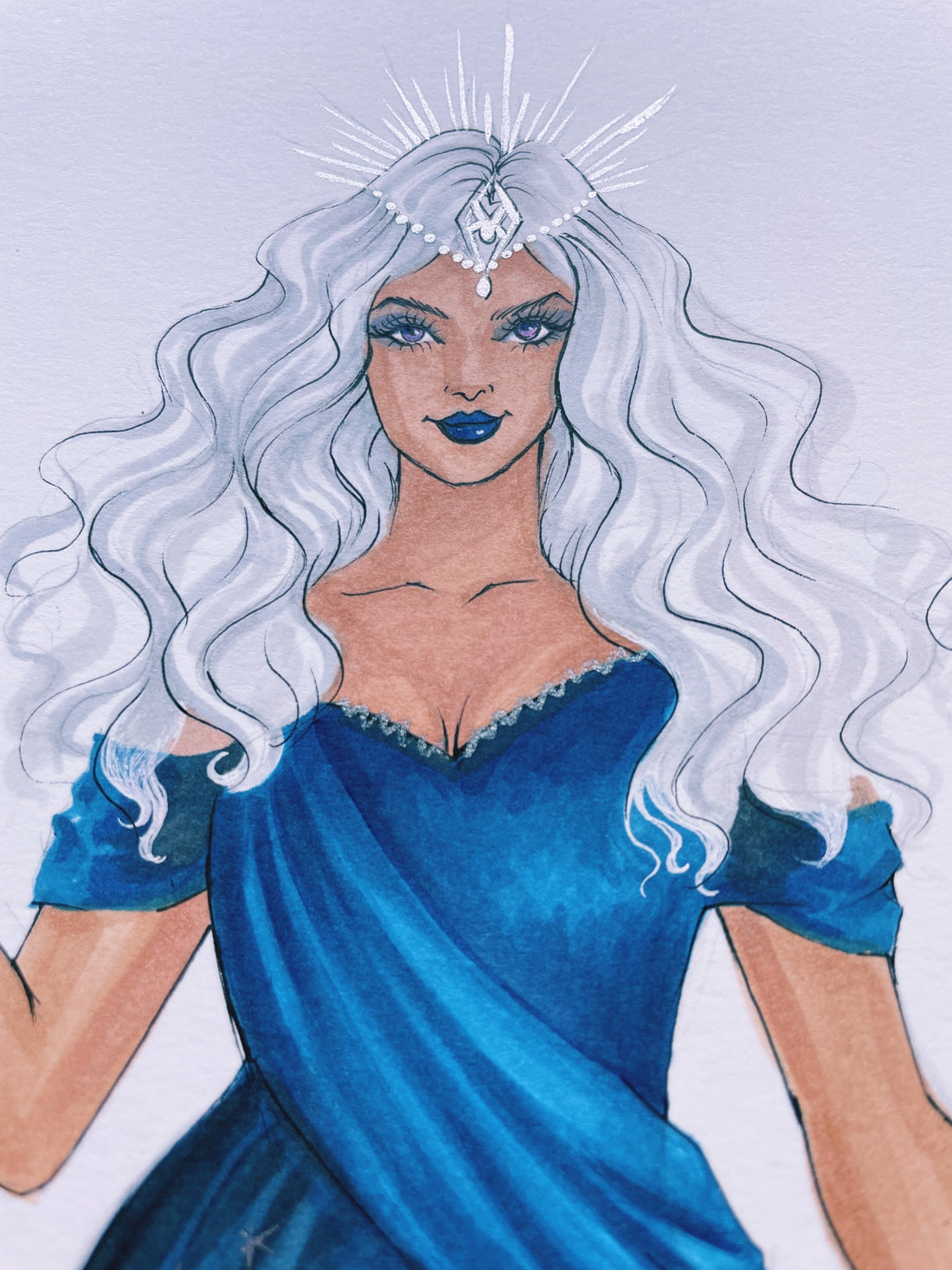 Selene - Moon Goddess Original Art