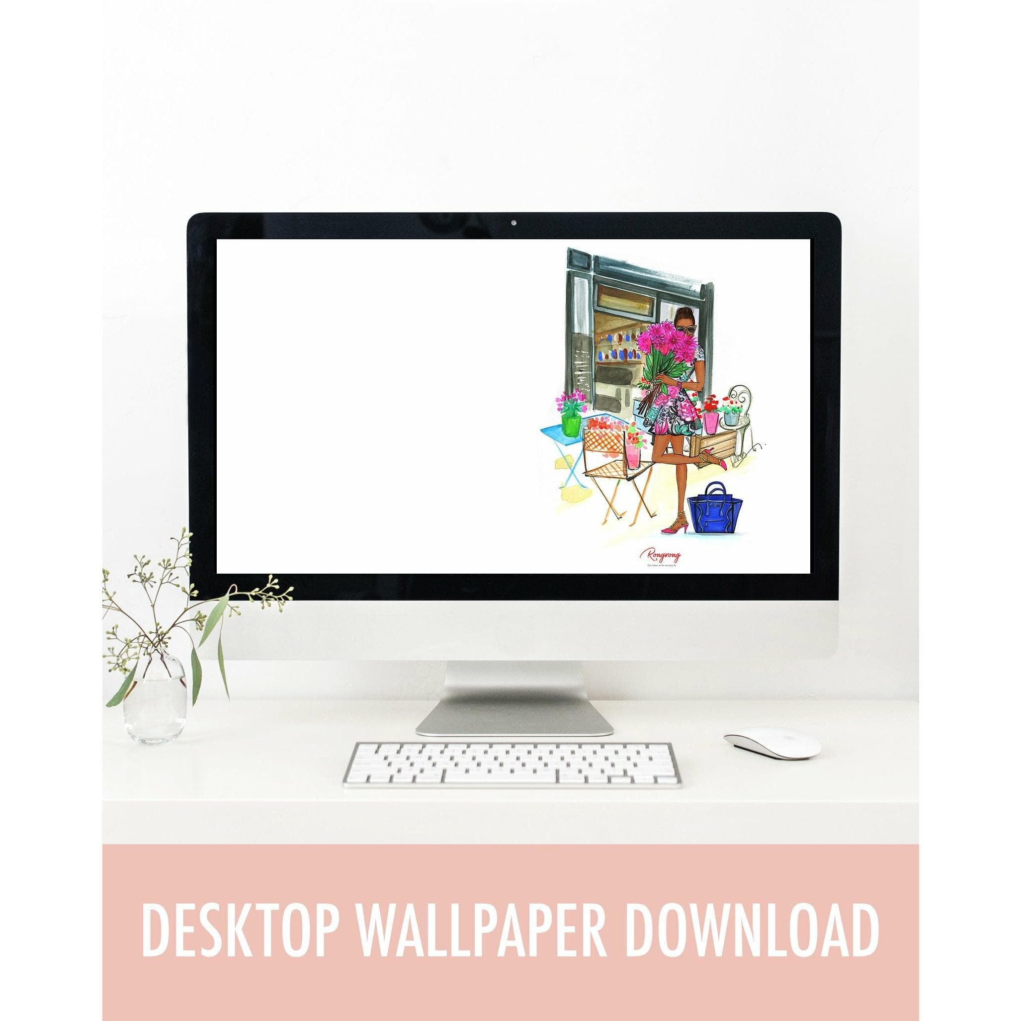 Stop and Smell the Flowers Wallpaper [DOWNLOAD]